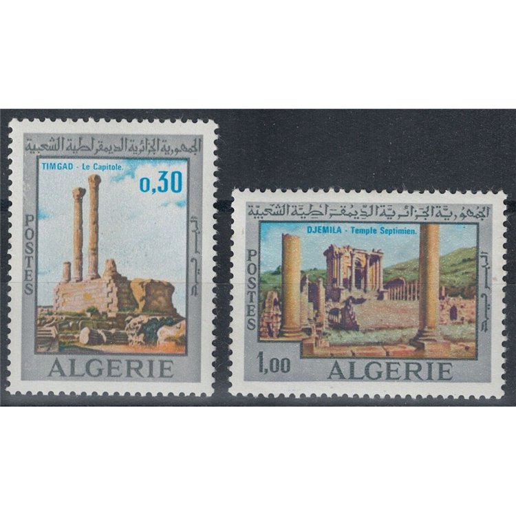 ALGERIA 1969 Mediterranean Festival 2v MNH**