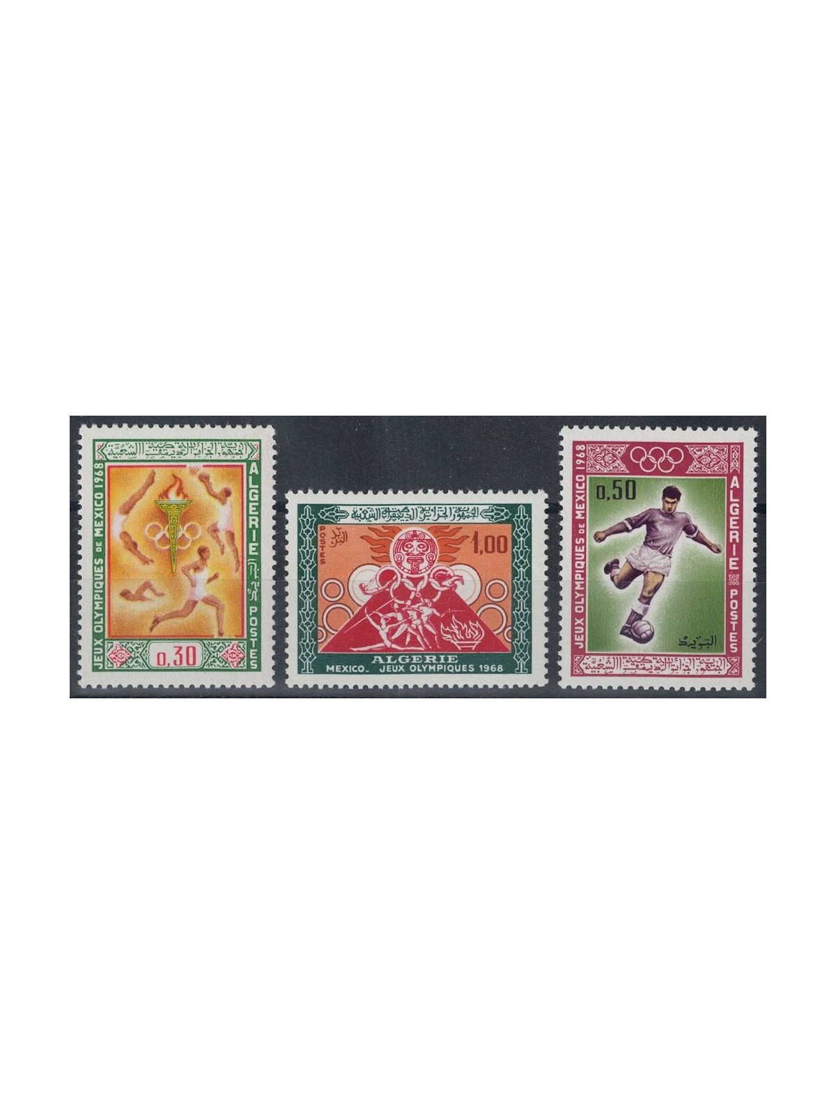 ALGERIA 1968 Giochi olimpici 3v MNH**