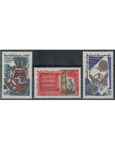 ALGERIA 1966 Crafts of Greater Kabylia 3v MNH**