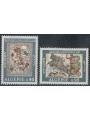 ALGERIA 1968 Mosaici romani 2v MNH**