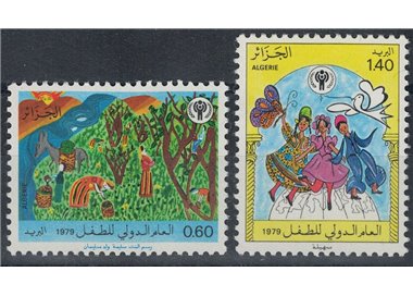 ALGERIA 1979 International Year of the Child 2v MNH**