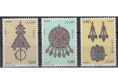 ALGERIA 1978 Gioielli 3v MNH**