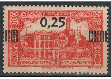 ALGERIA 1938 Admiralty of Algiers overprinted MH*