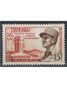 ALGERIA 1956 Maresciallo Leclerc MNH**