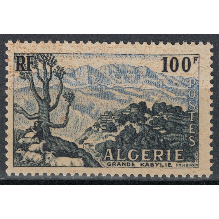 ALGERIA 1955 Landscape of Greater Kabylia MNH**