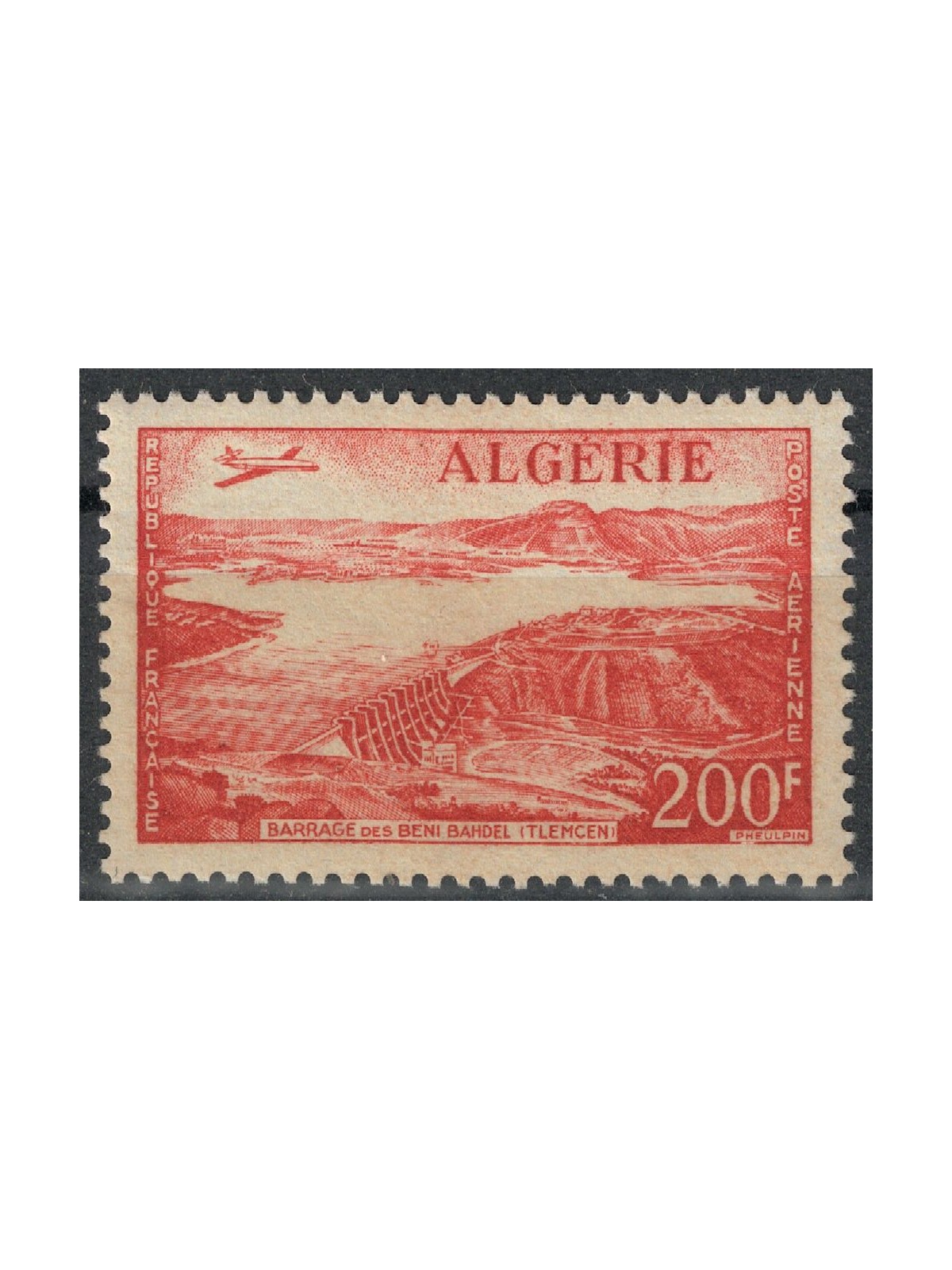 ALGERIA 1957 Posta aerea MNH**