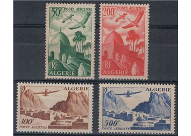 ALGERIA 1949-53 Posta aerea 4v MNH**