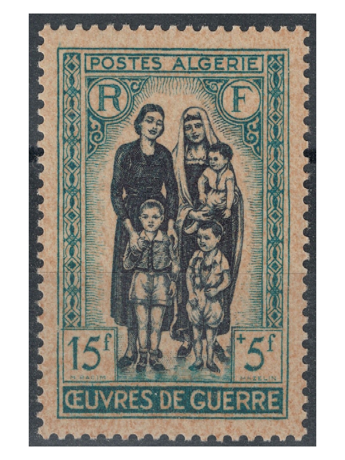 ALGERIA 1955 War Works MNH**