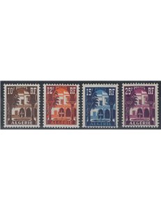 ALGERIA 1954-55 Cortile Moresco del Museo del Bardo 4v MNH**