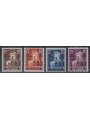 ALGERIA 1954-55 Cortile Moresco del Museo del Bardo 4v MNH**