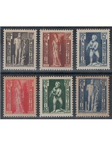 ALGERIA 1952 Statues 6v MNH**