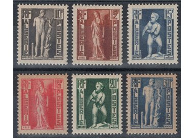 ALGERIA 1952 Statues 6v MNH**