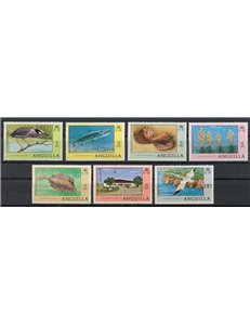ANGUILLA 1977 Ordinary series 7v MNH**