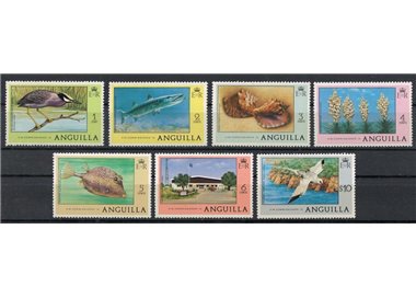 ANGUILLA 1977 Ordinary series 7v MNH**