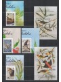 ANGUILLA 1985 John James Audubon, birds 4v + 2 s/s MNH**