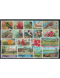 ANTIGUA 1978 Serie ordinaria (con millesimo) 18v MNH**