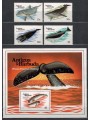ANTIGUA AND BARBUDA 1983 Marine fauna 4v + 1 s/s MNH**