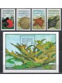 ANTIGUA E BARBUDA 1985 Fauna, animali 4v + 1 BF MNH**