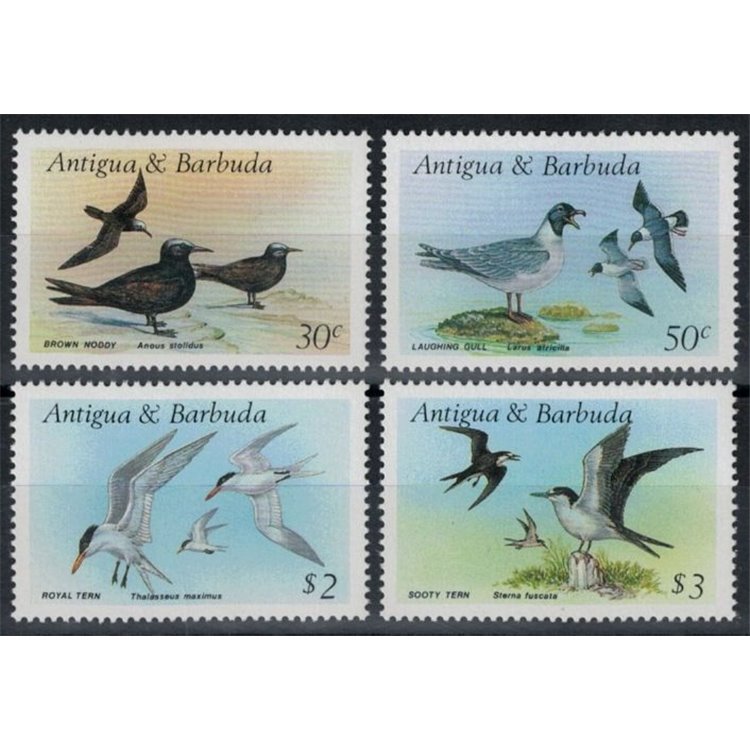 ANTIGUA AND BARBUDA 1987 Seabirds 4v MNH**