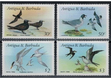 ANTIGUA E BARBUDA 1987 Uccelli marini 4v MNH**
