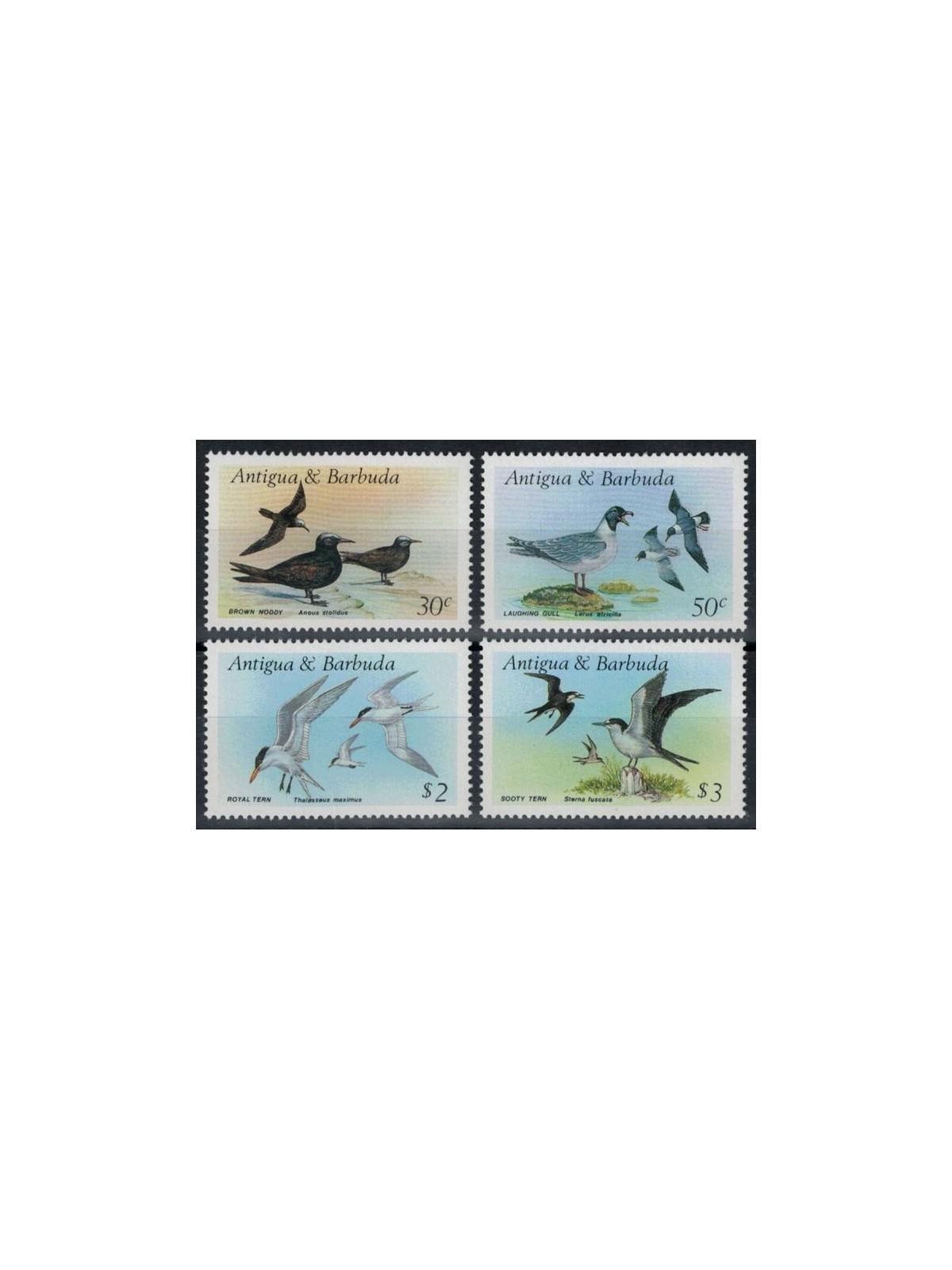 ANTIGUA AND BARBUDA 1987 Seabirds 4v MNH**