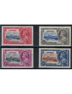 ANTIGUA 1935 Giubileo di Giorgio V 4v MH*