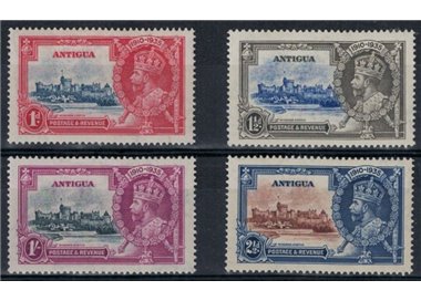 ANTIGUA 1935 Giubileo di Giorgio V 4v MH*