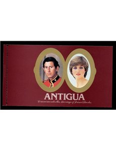 ANTIGUA 1981 Carlo e Diana, Royal Wedding LB MNH**