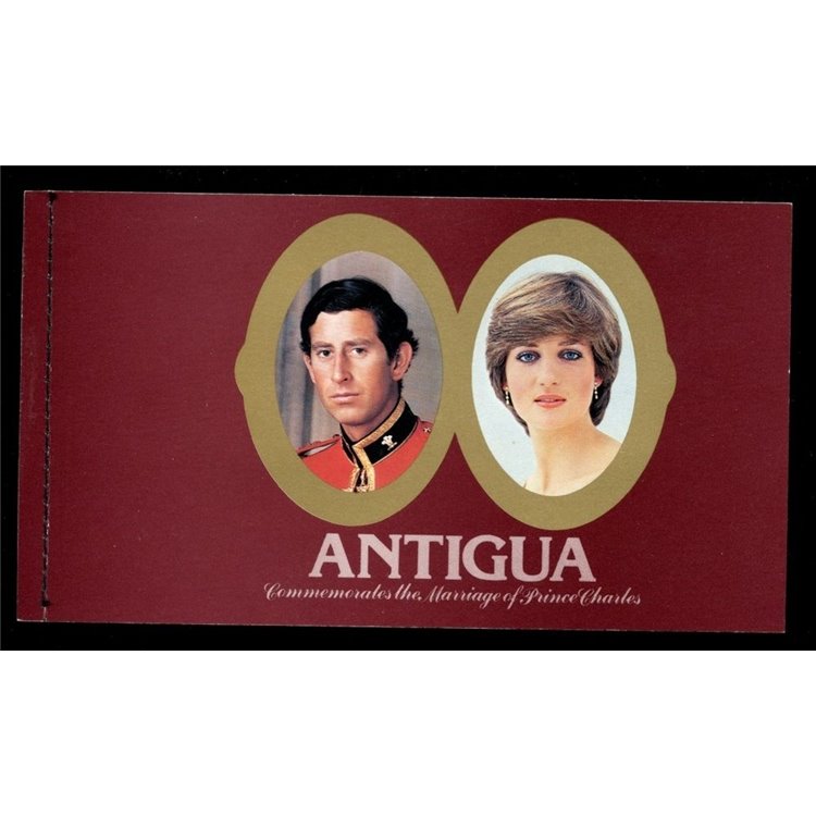 ANTIGUA 1981 Carlo e Diana, Royal Wedding LB MNH**