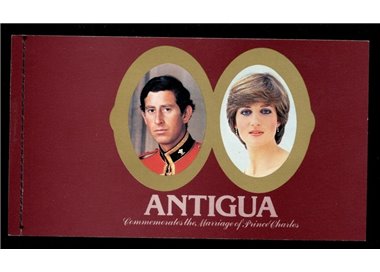 ANTIGUA 1981 Carlo e Diana, Royal Wedding LB MNH**