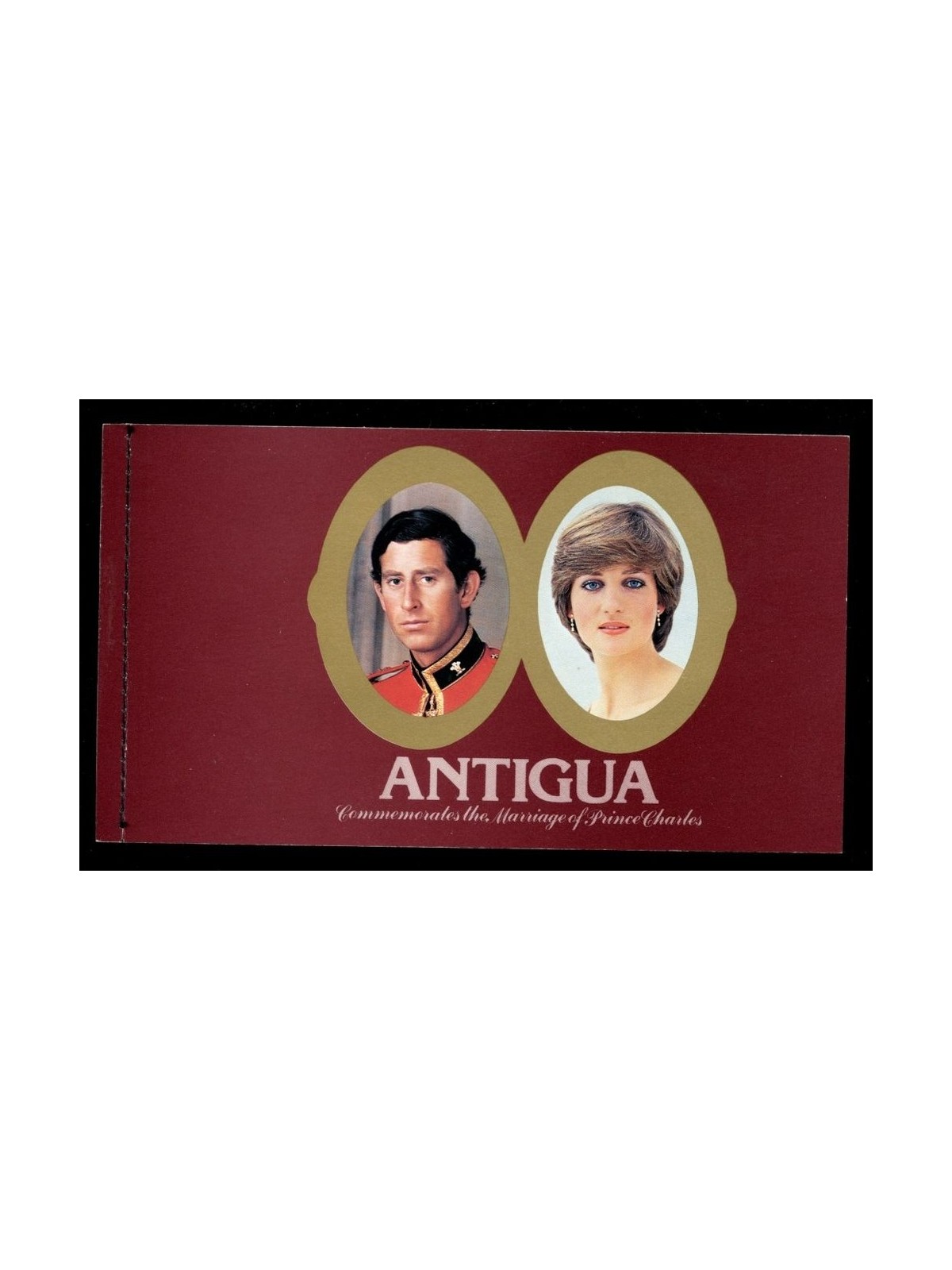 ANTIGUA 1981 Carlo e Diana, Royal Wedding LB MNH**