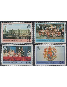 ANGUILLA 1978 Silver Jubilee 4v MNH**