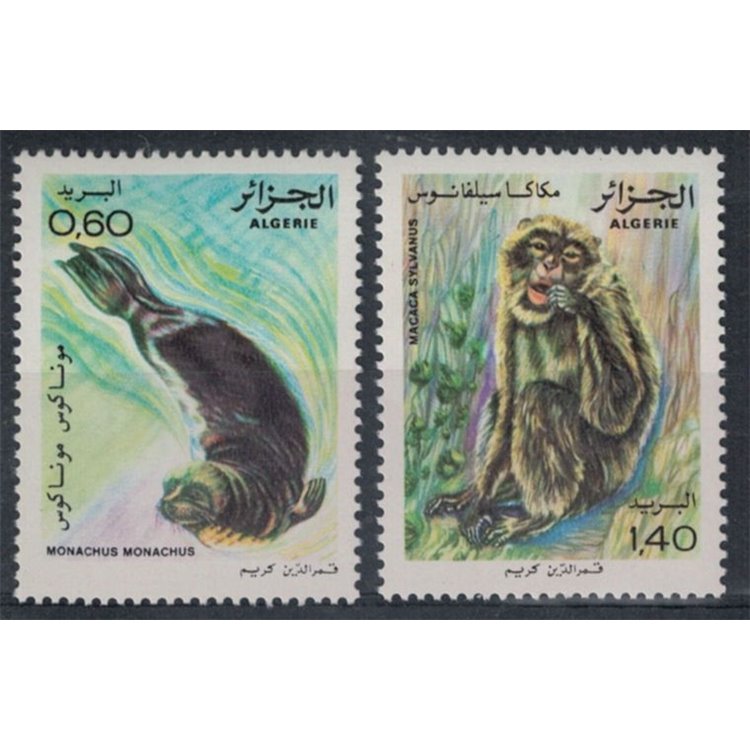 ALGERIA 1981 Nature Conservation 2v MNH**