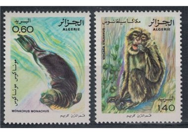 ALGERIA 1981 Nature Conservation 2v MNH**