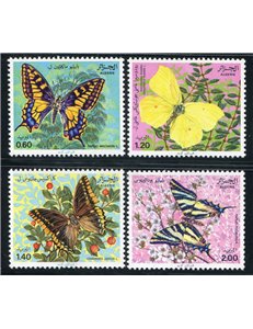 ALGERIA 1981 Fauna, butterflies 4v MNH**