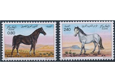 ALGERIA 1984 Fauna, cavalli 2v MNH**