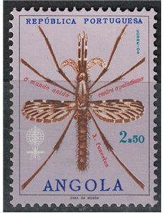 ANGOLA 1962 Fight against malaria MNH**