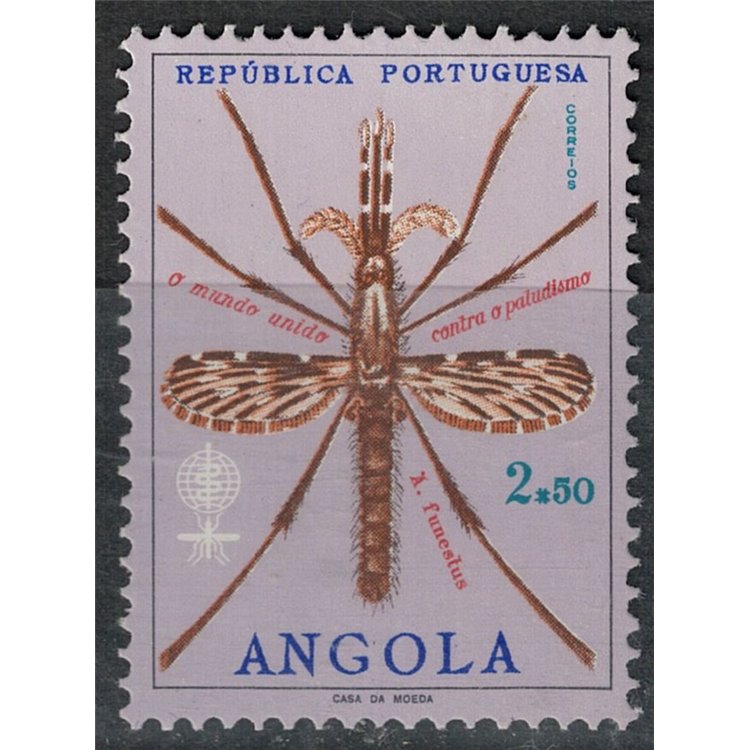 ANGOLA 1962 Lotta contro la malaria MNH**