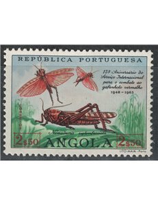 ANGOLA 1963 Lotta contro la cavalletta rossa 1v MNH**
