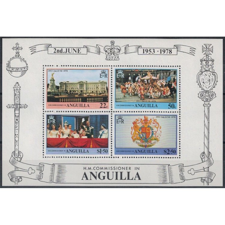EEL 1978 Silver Jubilee s/s MNH**