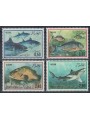 ALGERIA 1985 Fauna, fish of the Mediterranean 4v MNH**