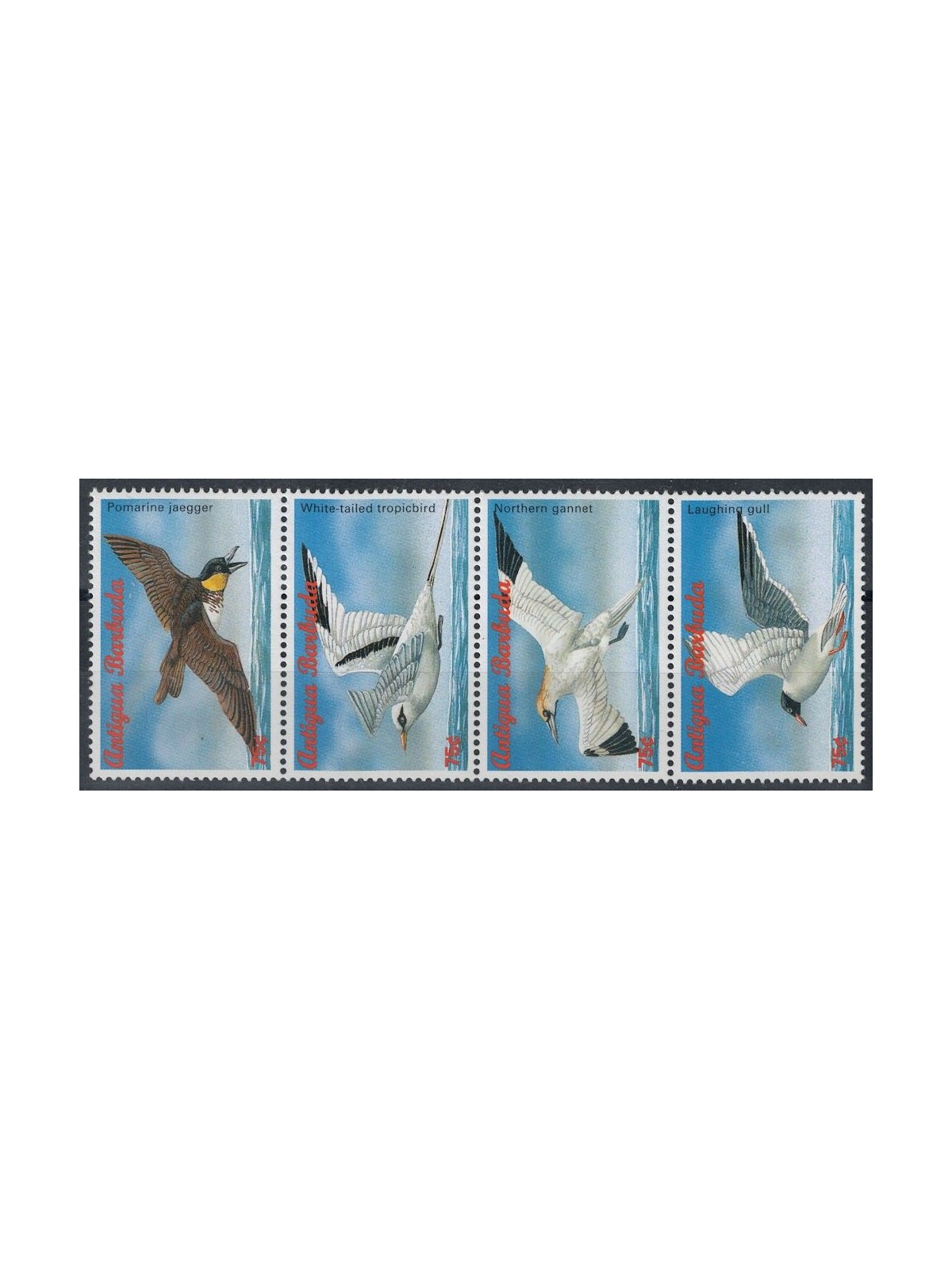 ANTIGUA E BARBUDA 1996 Fauna, uccelli marini (II) 4v MNH**