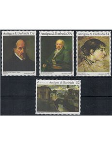 ANTIGUA AND BARBUDA 1992 Granada Philatelic Exhibition 4v MNH**