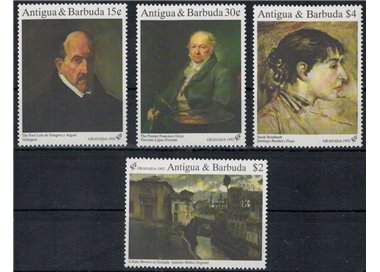 ANTIGUA AND BARBUDA 1992 Granada Philatelic Exhibition 4v MNH**