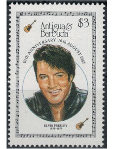 ANTIGUA AND BARBUDA 1987 Elvis Presley MNH**