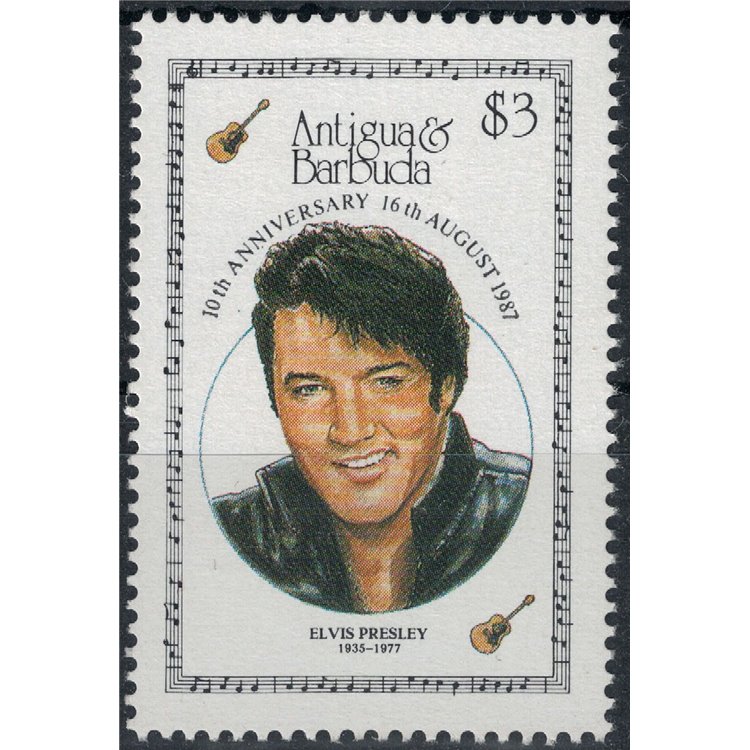 ANTIGUA E BARBUDA 1987 Elvis Presley MNH**
