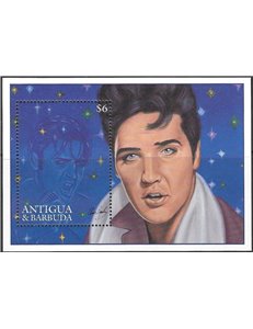 ANTIGUA AND BARBUDA 1995 Elvis Presley s/s MNH**