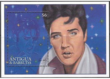 ANTIGUA E BARBUDA 1995 Elvis Presley BF MNH**