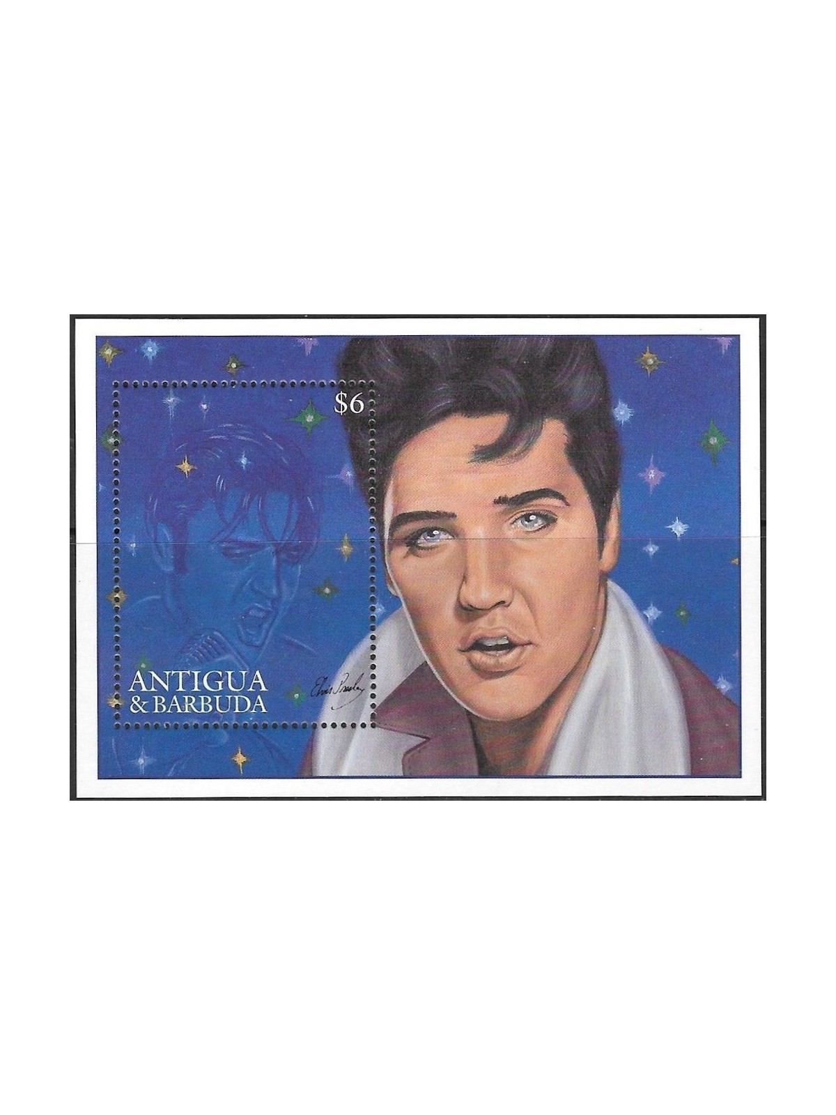 ANTIGUA E BARBUDA 1995 Elvis Presley BF MNH**