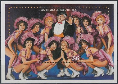ANTIGUA E BARBUDA 1997 Mickey Rooney BF MNH**